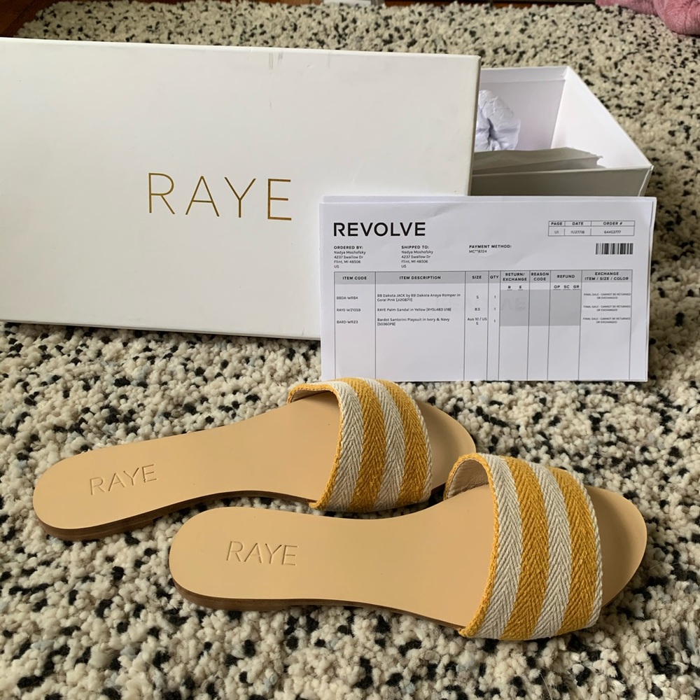 Palm sandal from Revolve